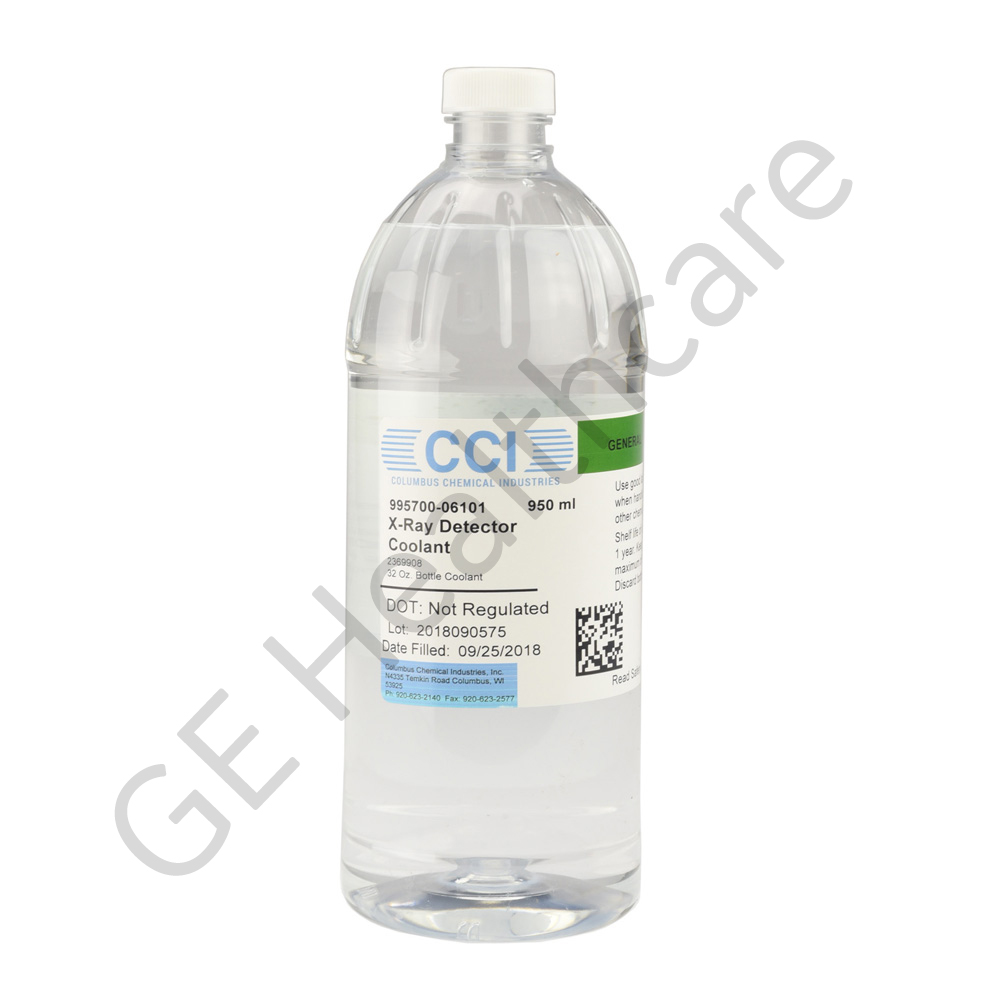 X-RAY DETECTOR COOLANT X-RAY DETECTOR COOLANT